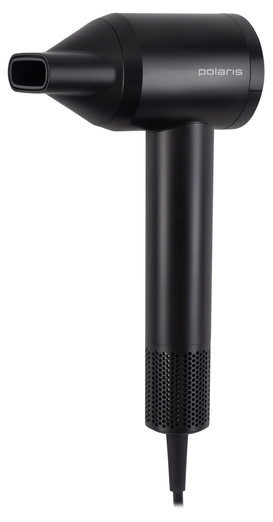 Изображение товара Фен Polaris PHD 1110 Черный с бесщеточным мотором и ионами для здоровья волос
