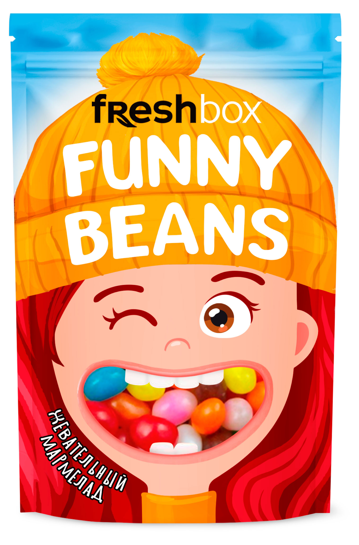 

Мармелад жевательный Freshbox Funny Beans Китай, 33 г