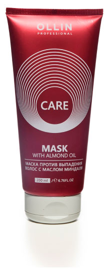 Изображение товара Маска для окрашенных волос Ollin Care против выпадения с маслом миндаля 200 мл