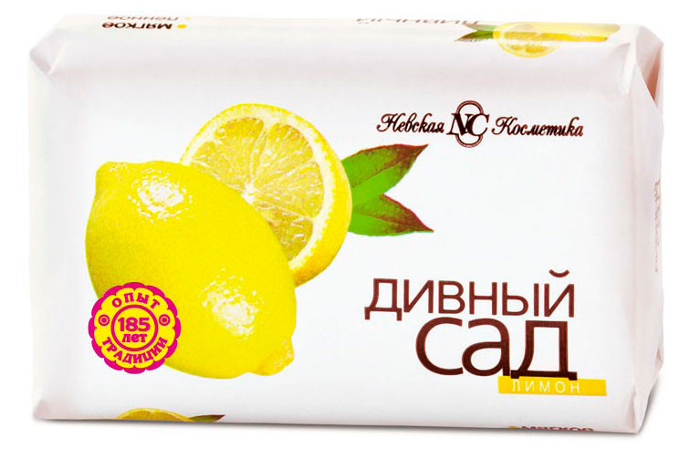 

Мыло туалетное Невская косметика Дивный сад с лимоном, 90 г