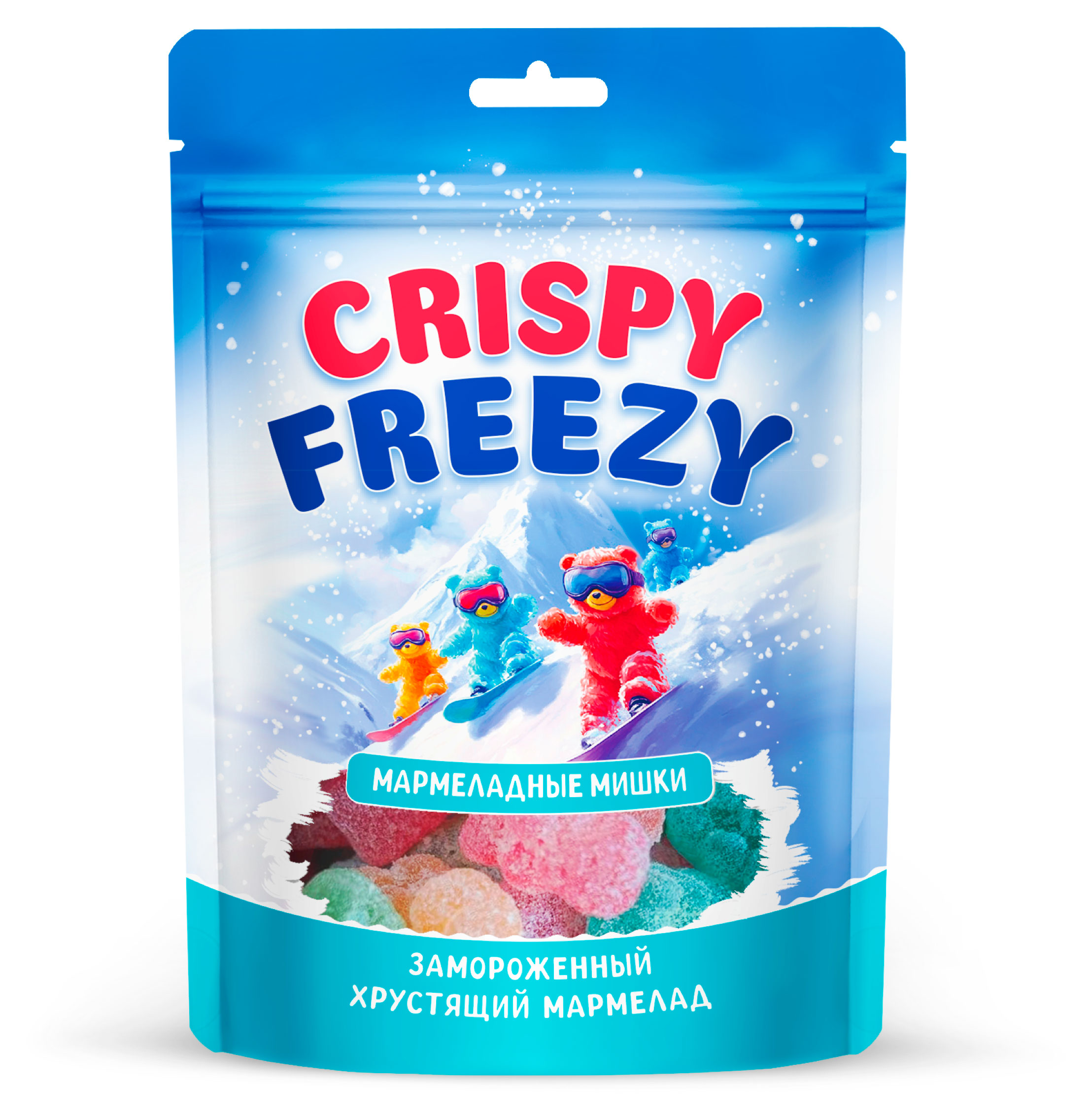 

Мармелад жевательный Freshbox Crispy Freezy Мишки, 45 г