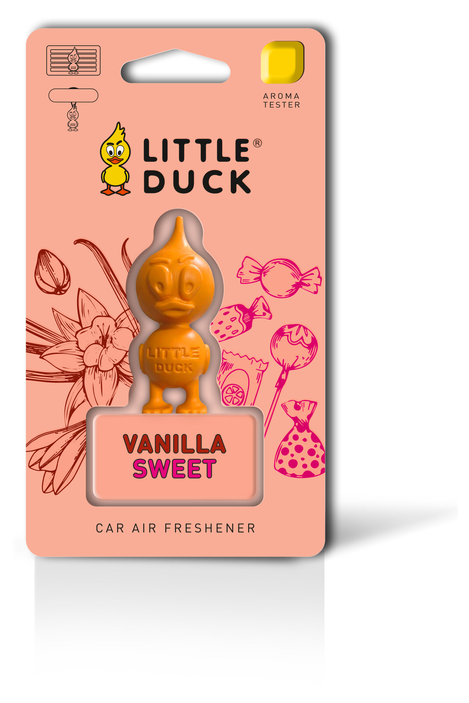 Изображение товара Ароматизатор автомобильный Miodore Vanilla Sweet с клипсой