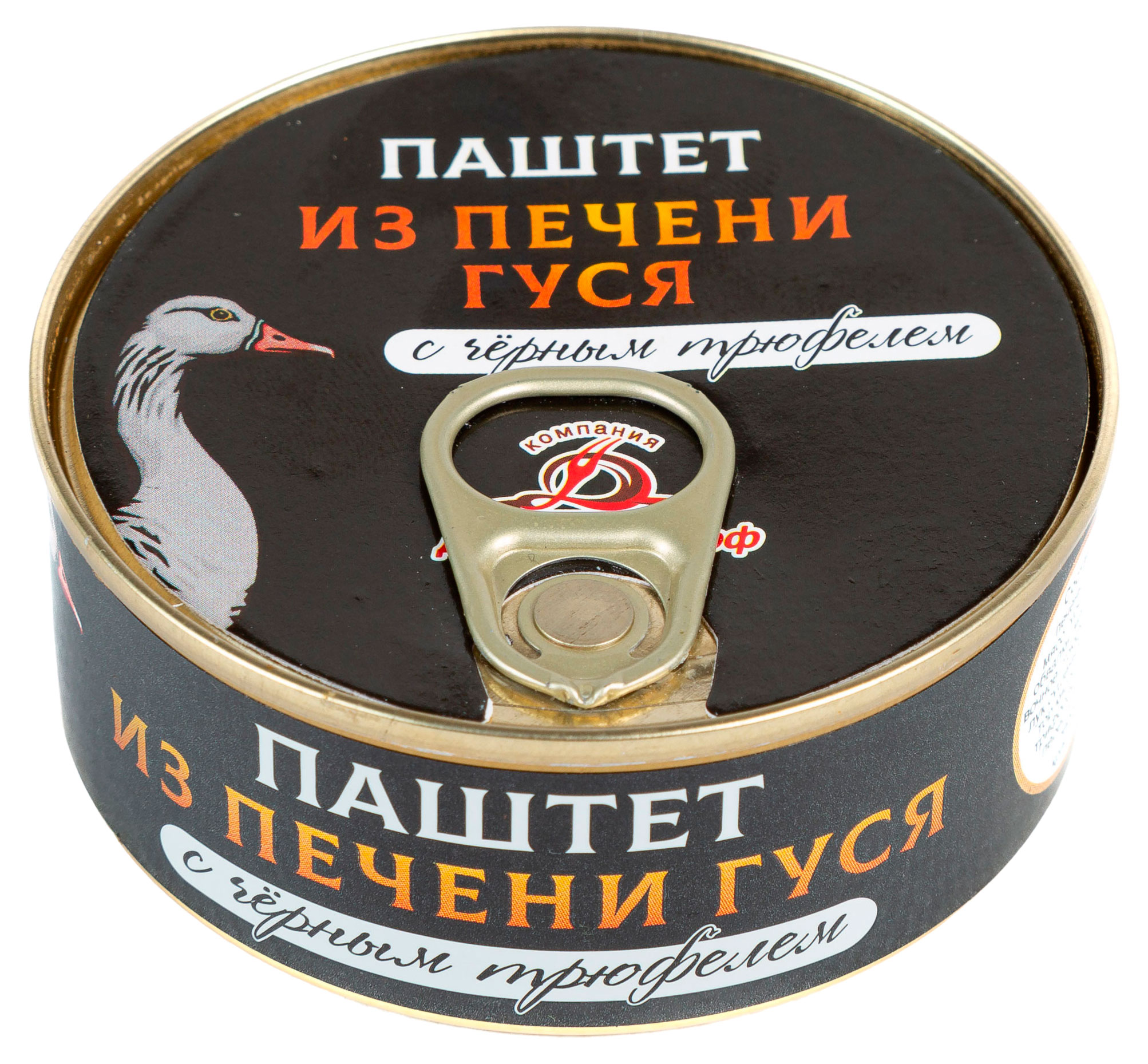 Изображение товара Паштет из печени гуся Деликатесофф с черным трюфелем 100 г