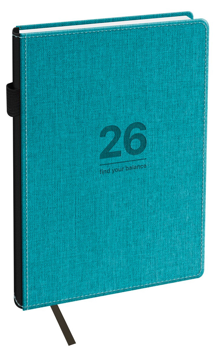 

Ежедневник BG Fillsta Teal датированный А5, 176 л