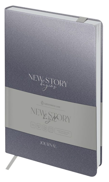 

Ежедневник Greenwich Line New Story Bazalt недатированный А5, 136 л