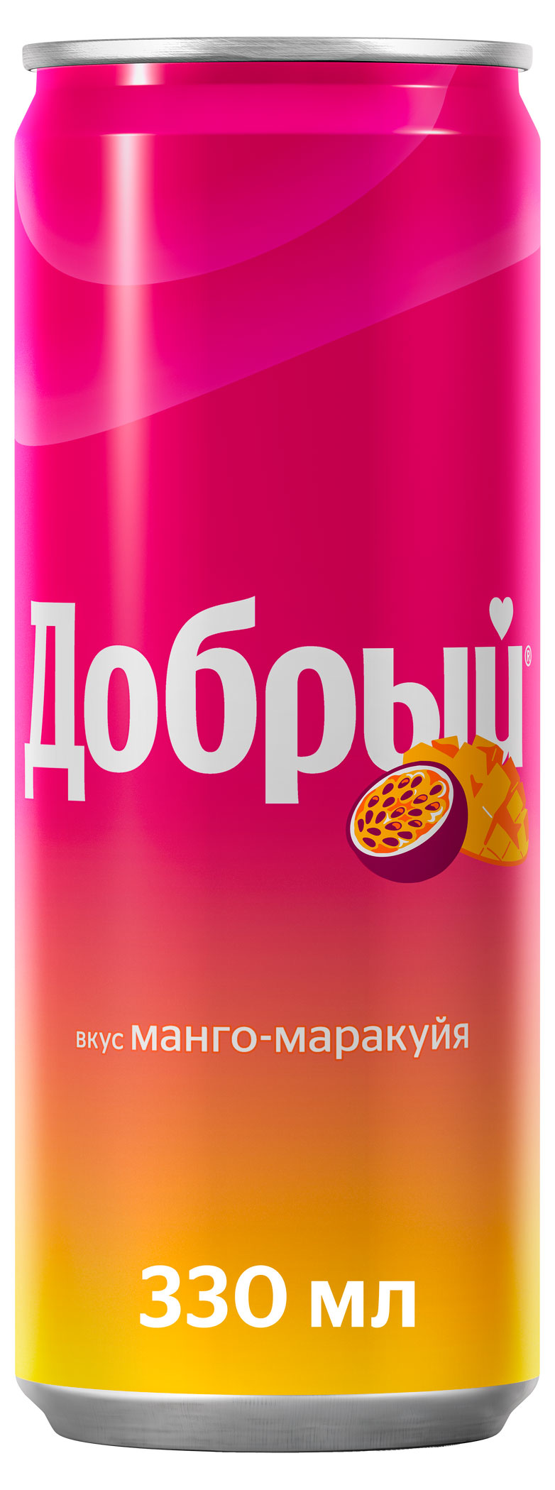 

Напиток газированный Добрый Манго-Маракуйя, 330 мл