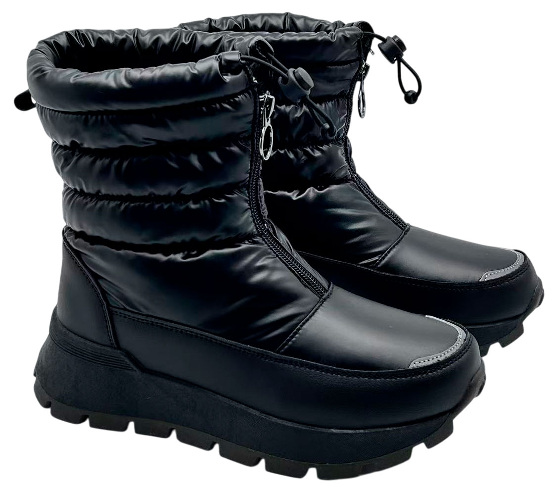 

Полусапоги женские InExtenso черные, р. 36-41