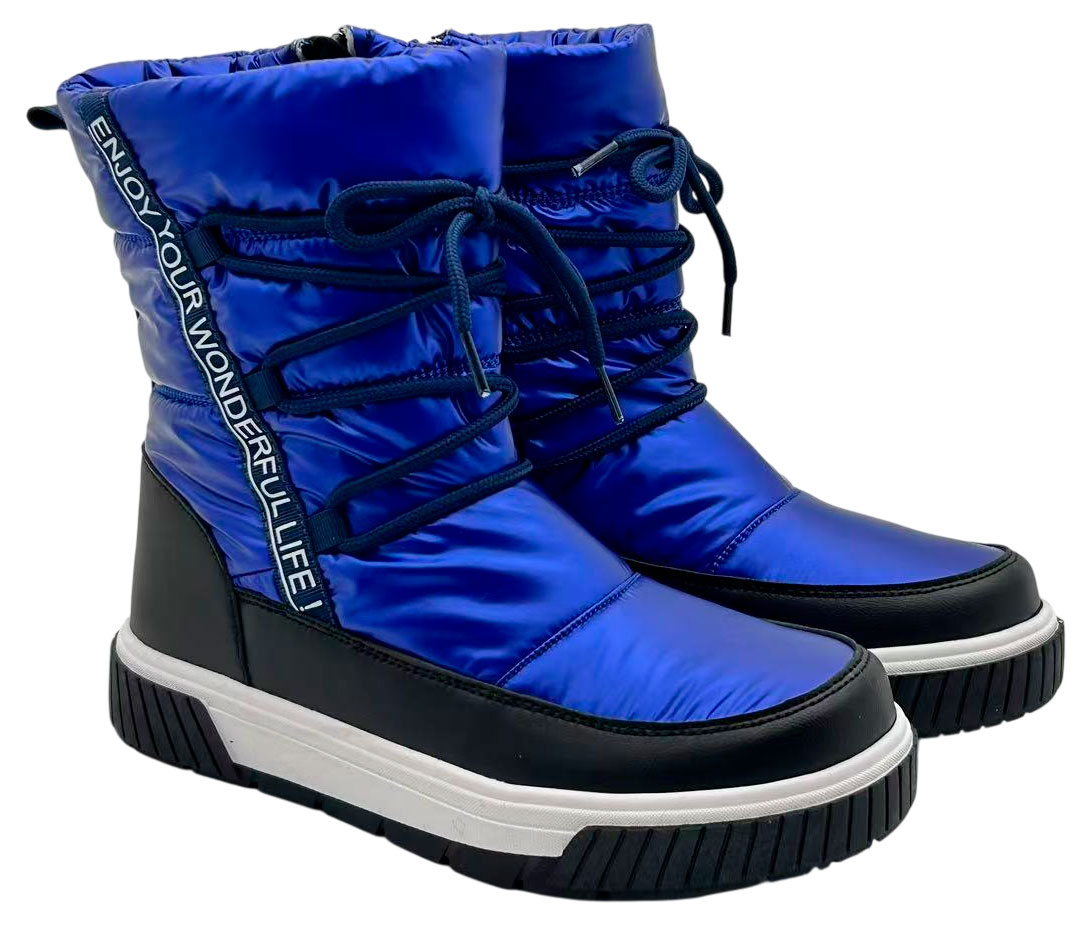 

Полусапоги женские InExtenso синие, р. 36-41