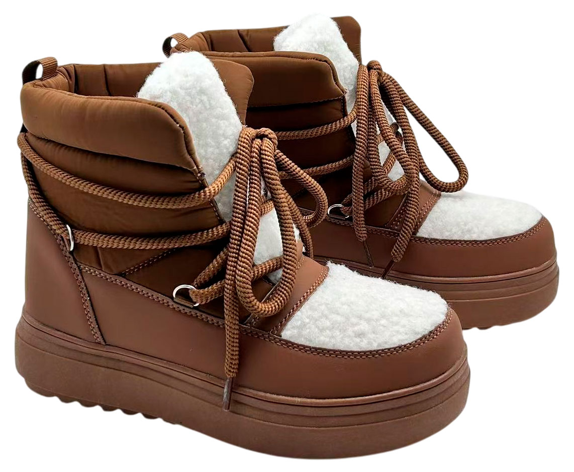 

Полусапоги женские InExtenso коричневые, р. 36-41