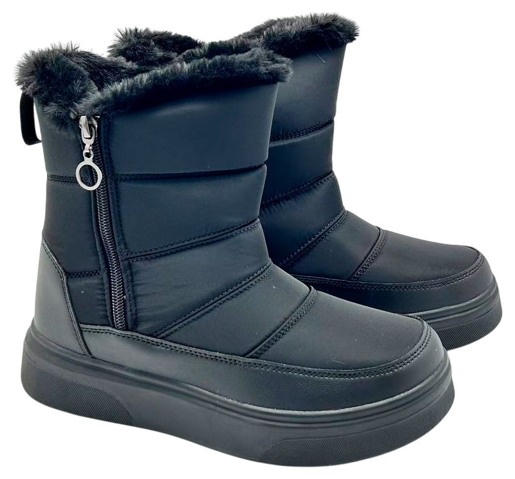 

Полусапоги женские InExtenso черные, р. 36-41