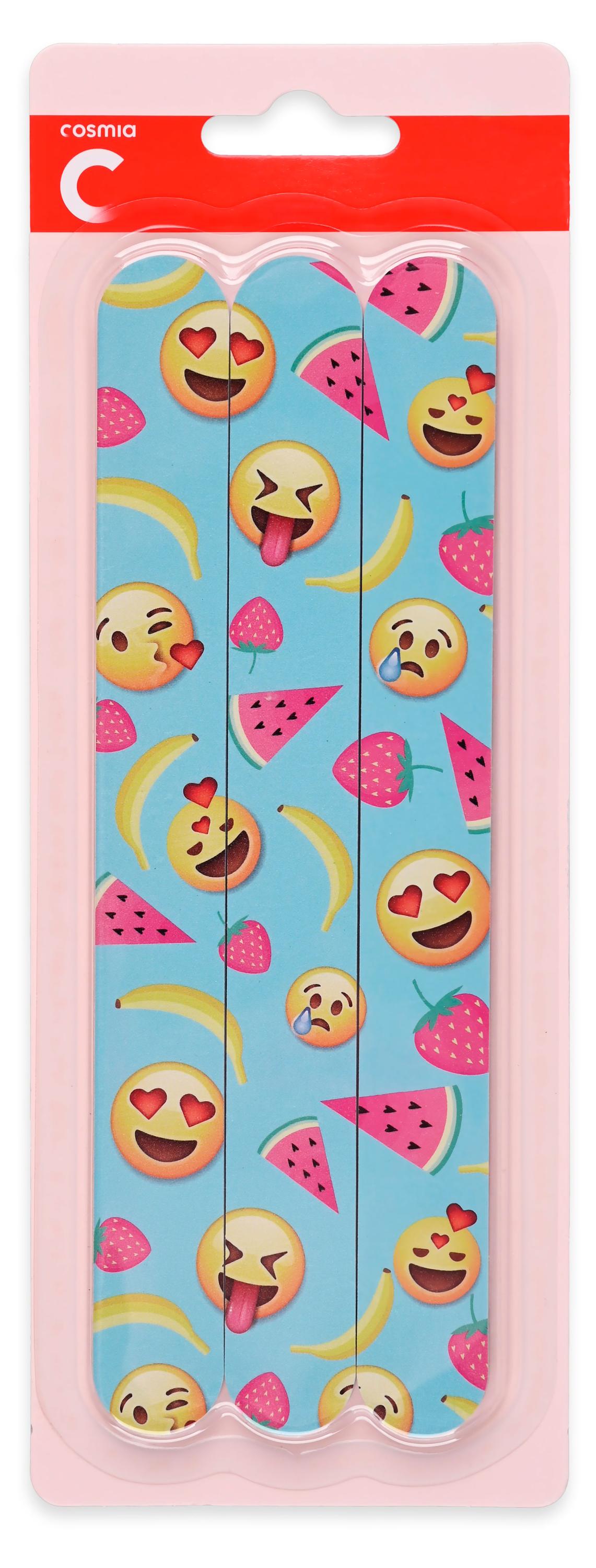 Изображение товара Пилка для ногтей Cosmia овальная, 3 шт