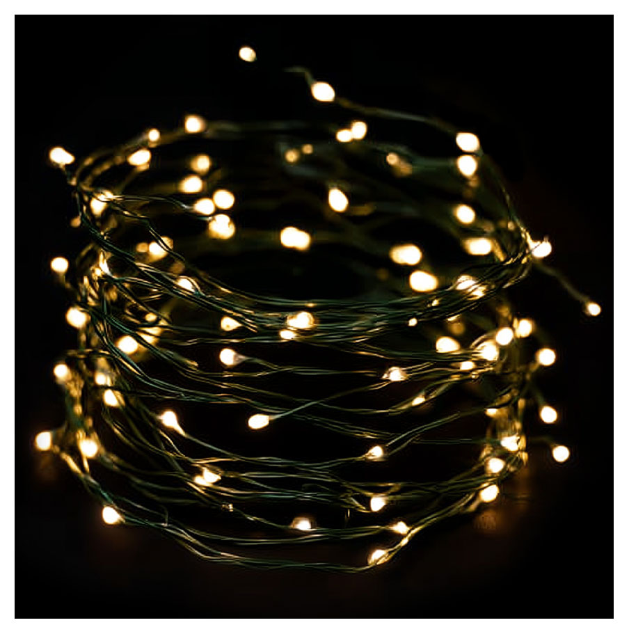 

Гирлянда электрическая VILART 500 ламп теплый белый, 50 м