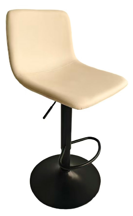 

Стул барный регулируемый бежевый, 464490-111 см