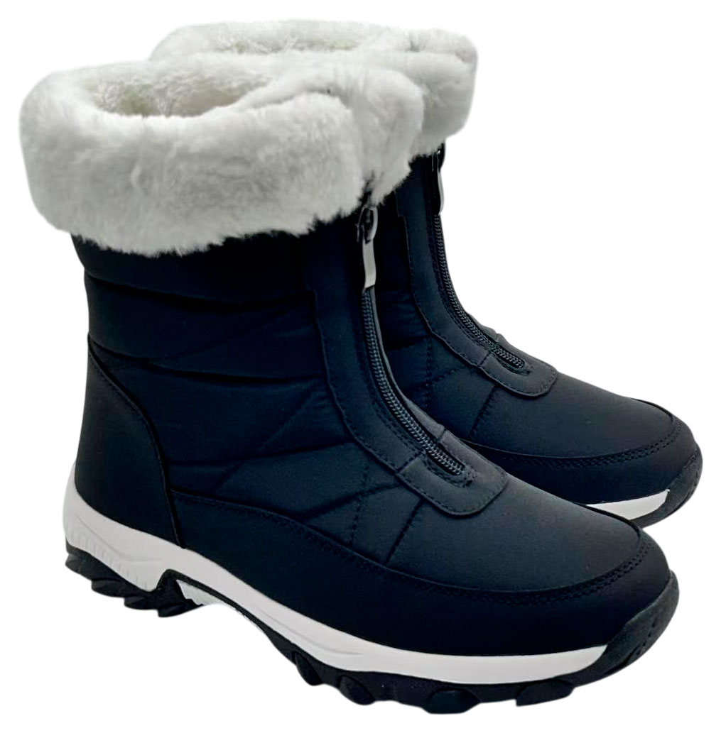 Изображение товара Женские зимние полусапоги InExtenso черные размеры 36-41