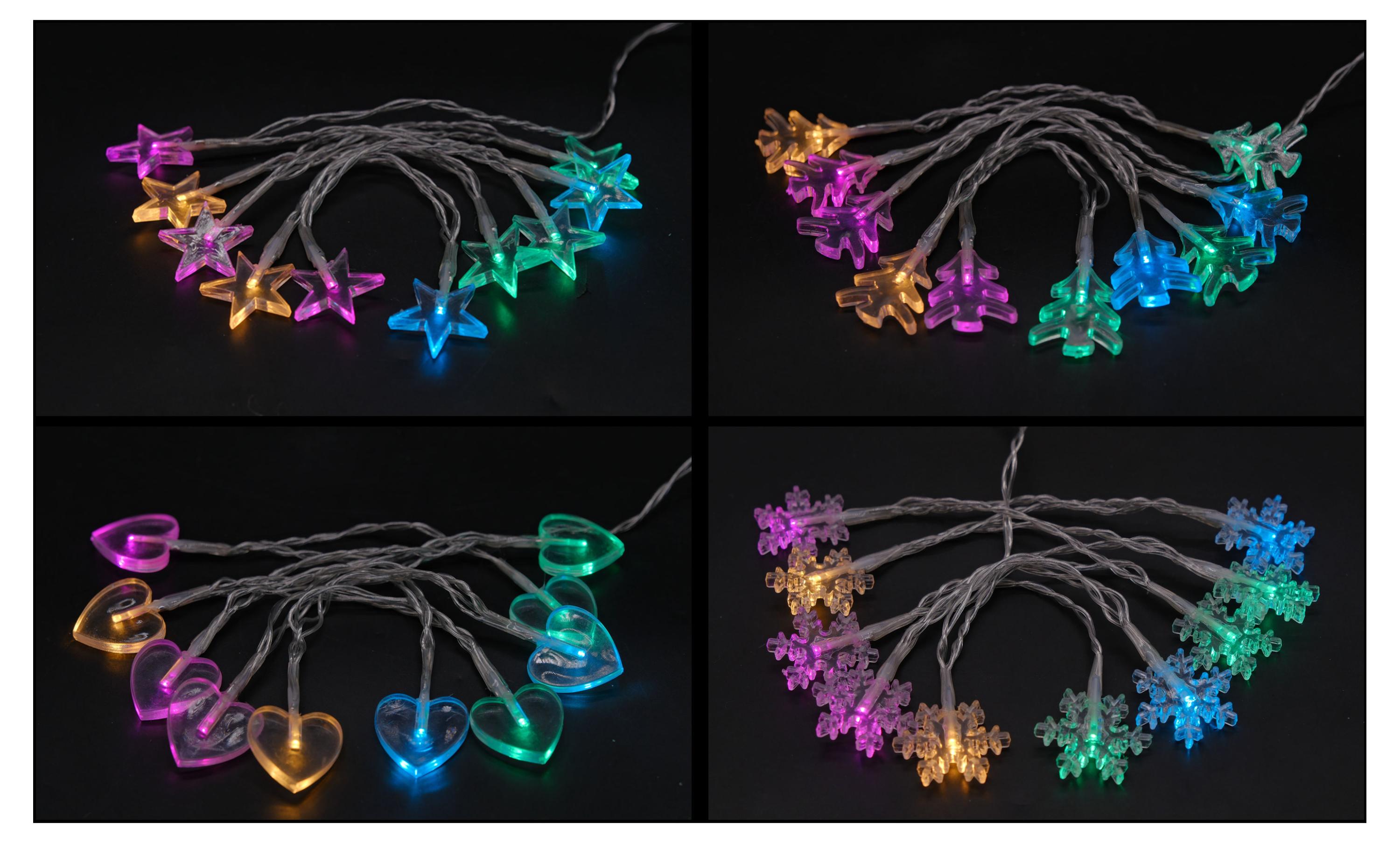 

Гирлянда светодиодная Actuel на батарейках 10 LED мультиколор 0,9 м, 1 шт в ассортименте