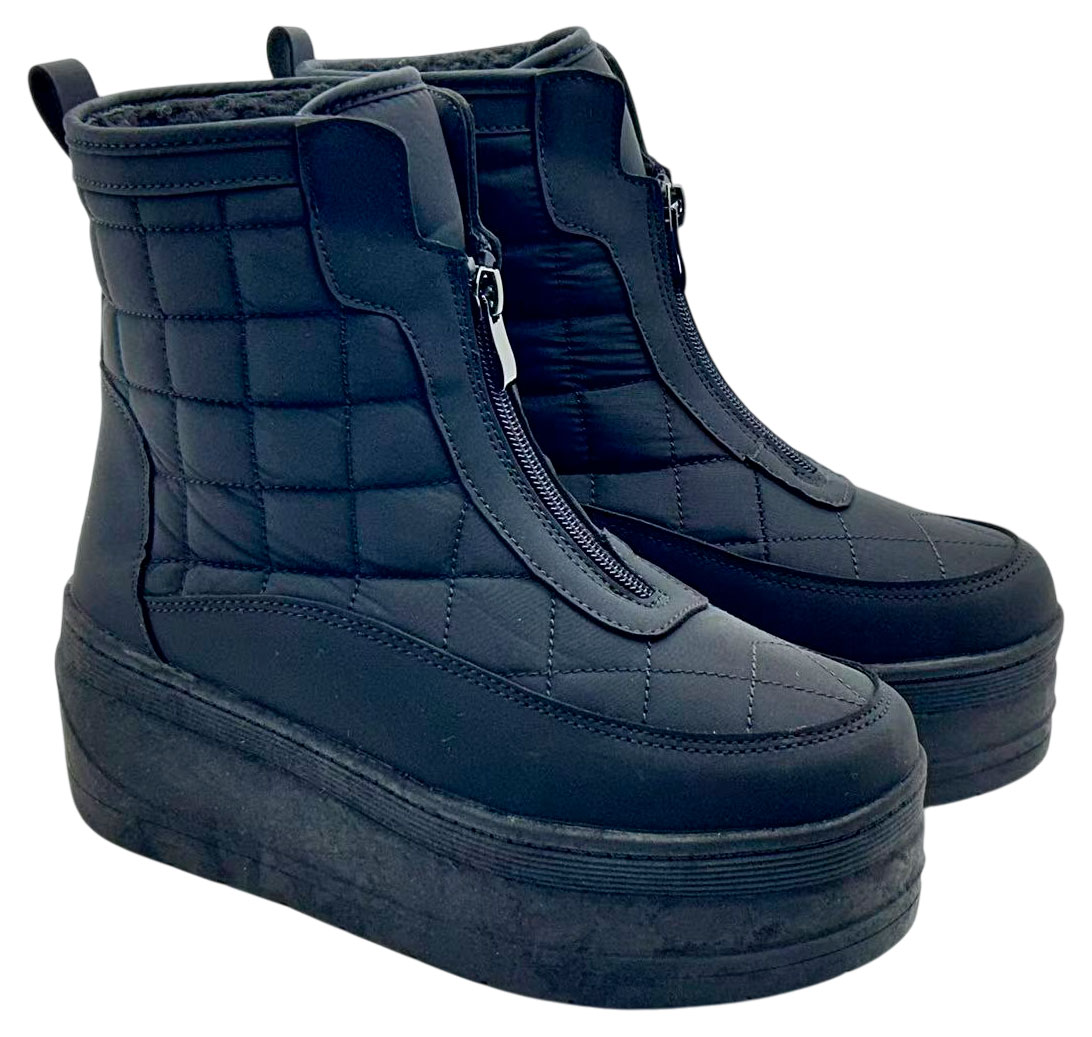 

Полусапоги женские InExtenso черные, р. 36-41