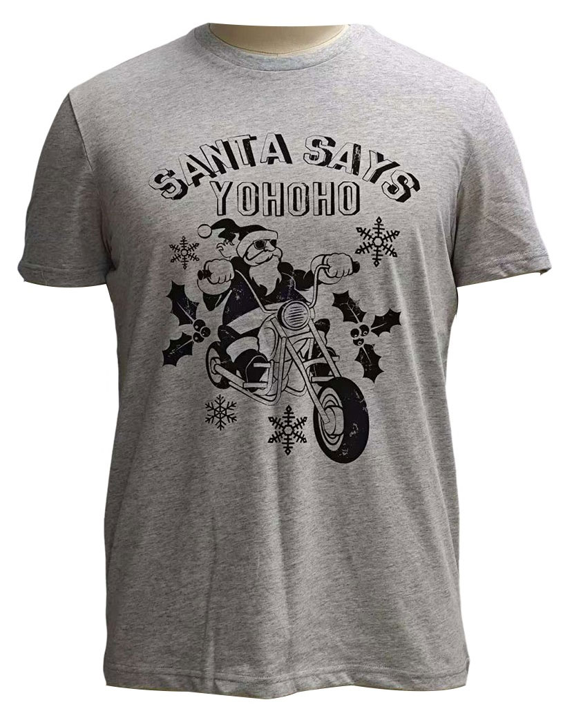 

Футболка мужская серая, р. M-3XL