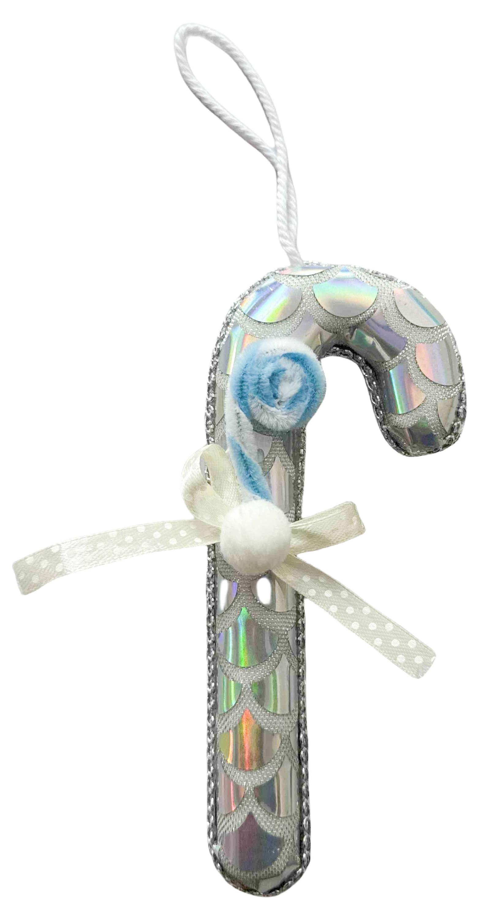 

Елочное украшение Actuel Снежная королева Подвеска Зеркальная конфета, 17 см