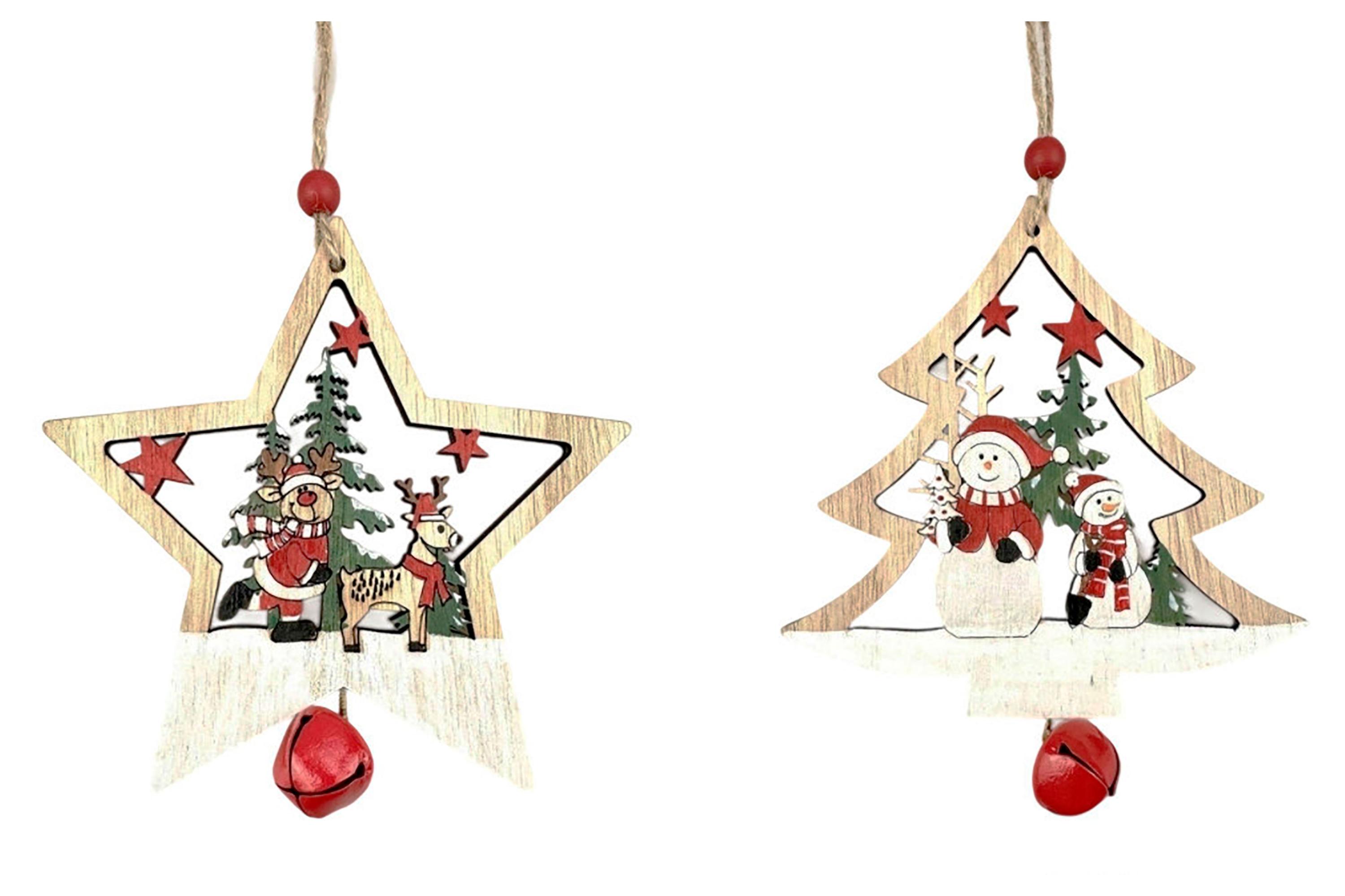 

Елочное украшение Actuel Вокруг света Подвеска дерево 13 см, 1 шт в ассортименте