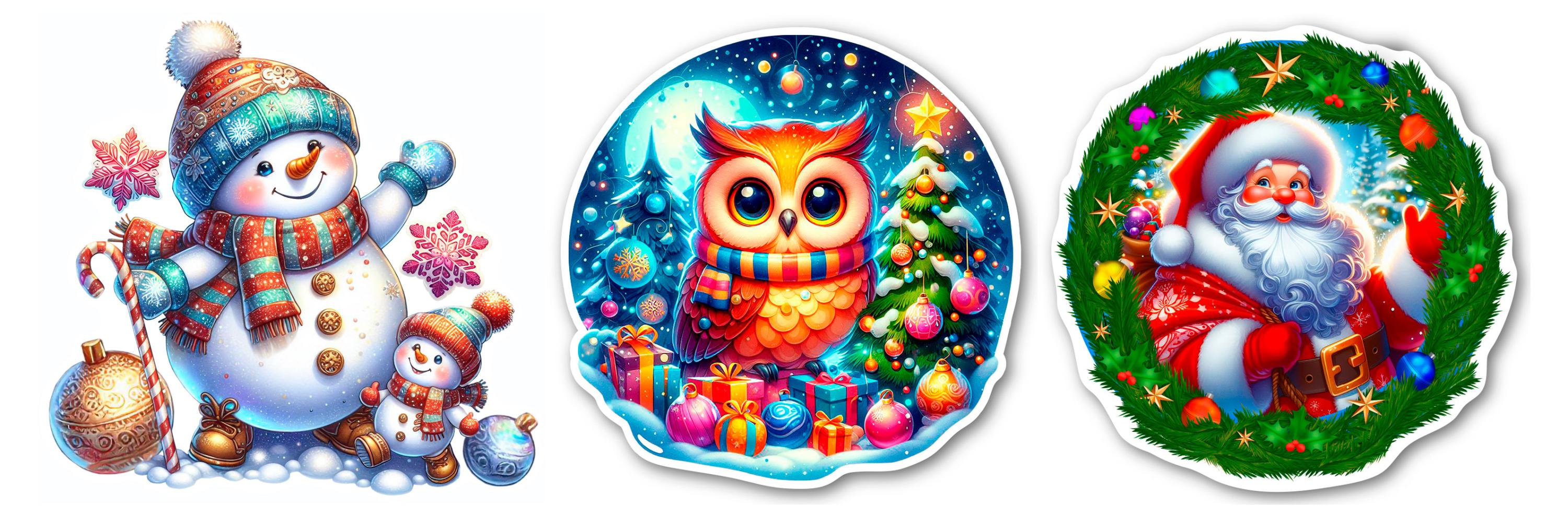 

Декоративная наклейка ArteNuevo панно Новый год, 48х42 см ДЕКОР ПАННО "НОВ ГОД" 48Х42 СМ