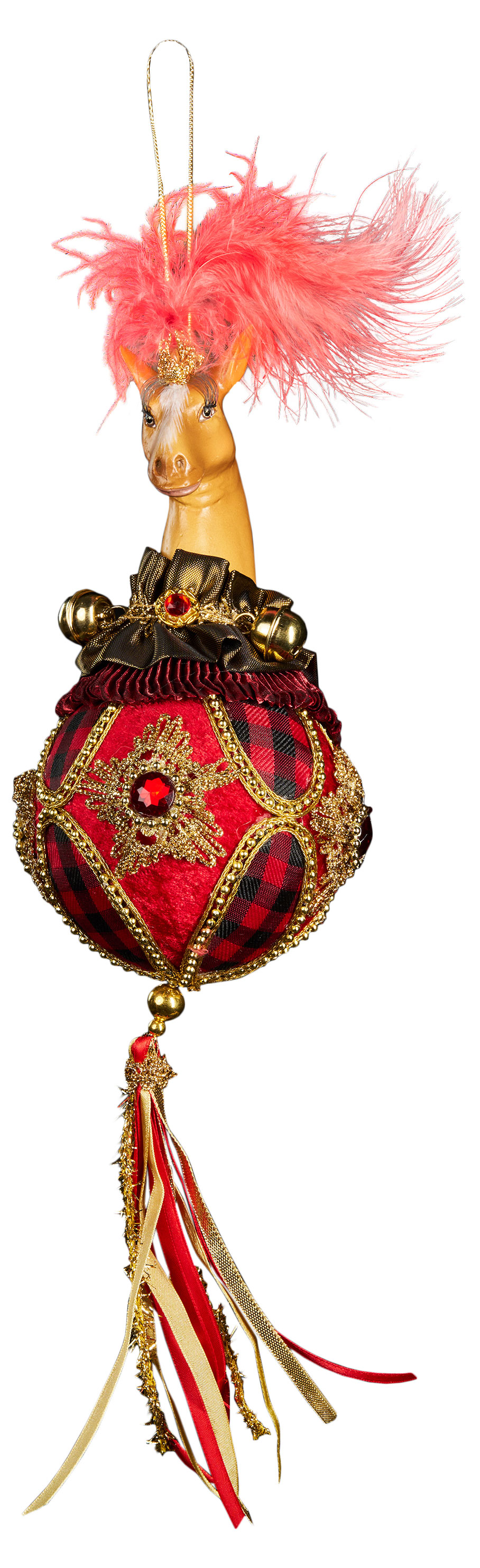 

Подвеска Christmas DeLuxe Лошадь, 11х45 см