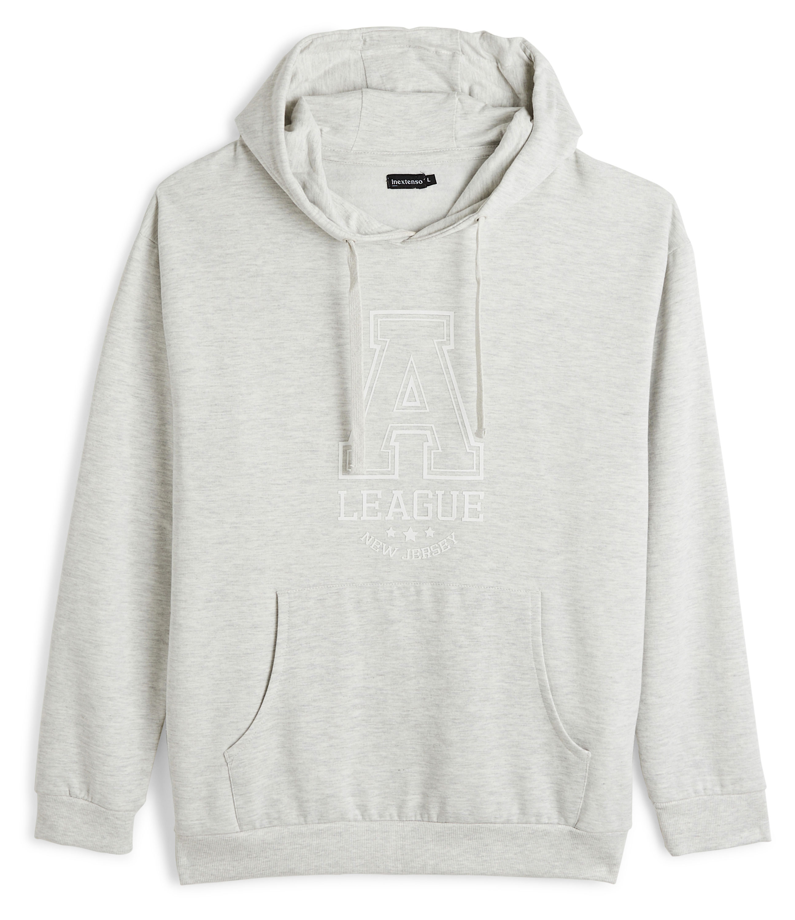 

Толстовка мужская InExtenso флис серая, р S-3XL