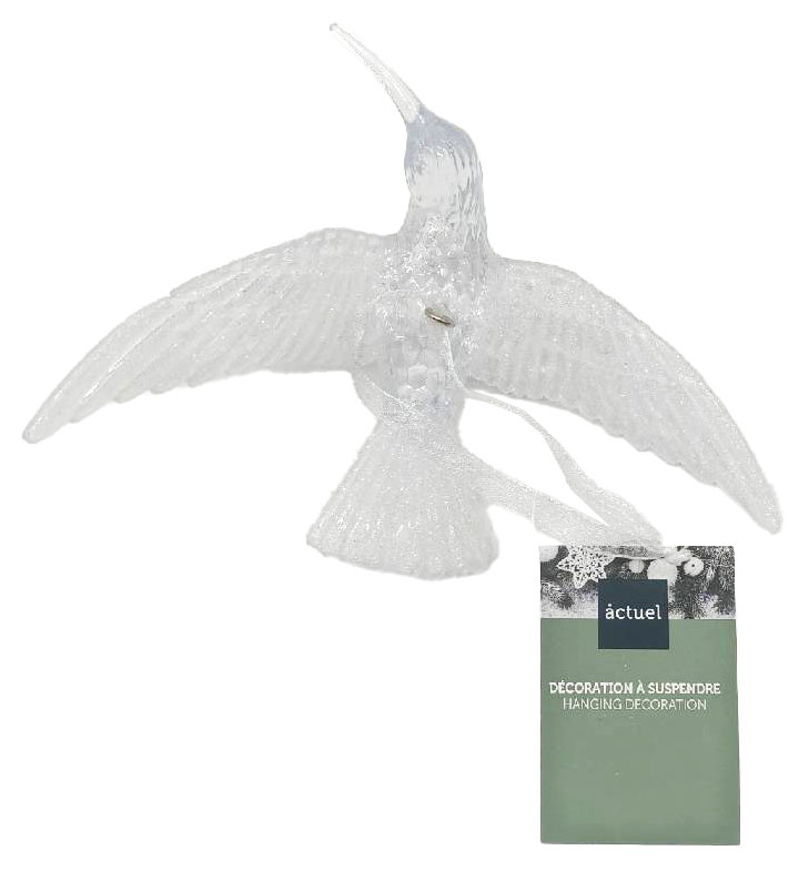 

Елочное украшение Actuel Снежная королева Подвеска Колибри