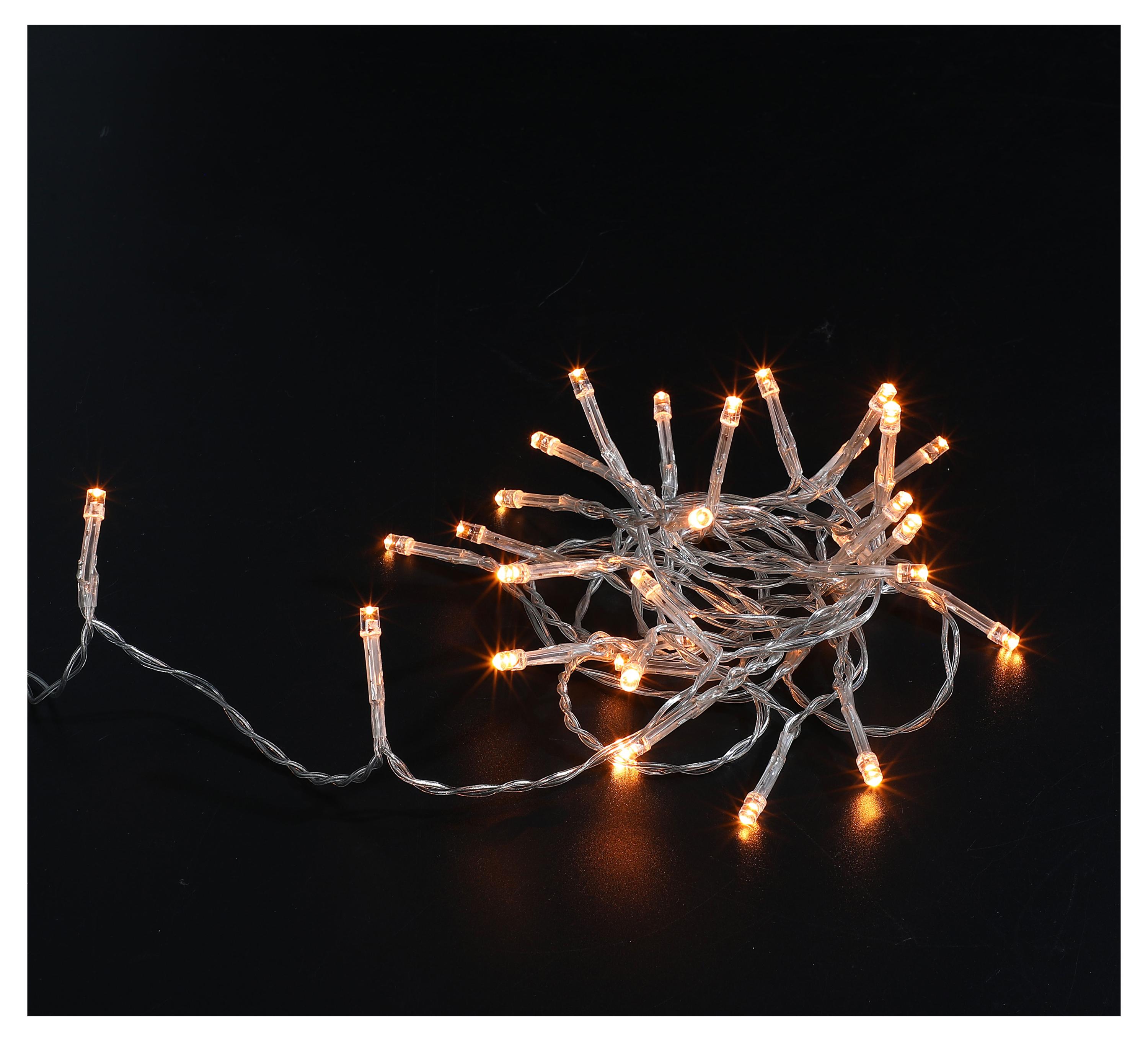 

Гирлянда электрическая Actuel на батарейках 30 LED теплый белый, 2,9 м