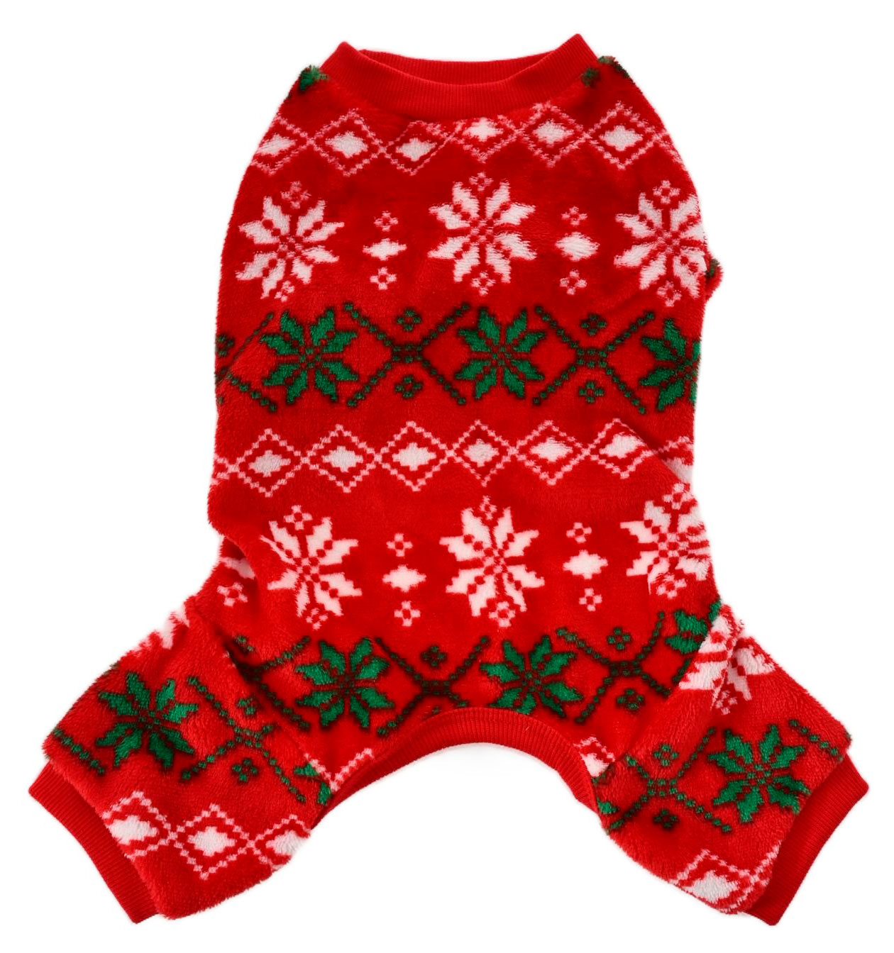

Свитер новогодний для собак красный
