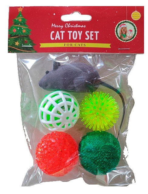 

Набор игрушек для кошек, 5 шт