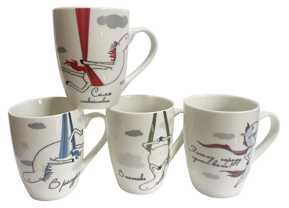 

Кружка MILLIMI В полете фарфор, 340 мл 1 шт в ассортименте