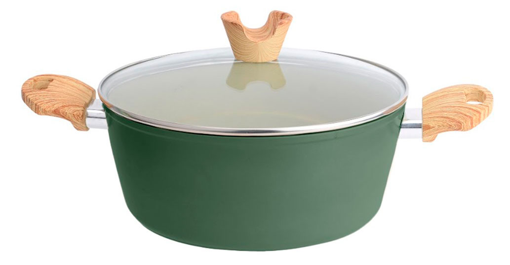 

Жаровня Actuel Green с крышкой, 24 см