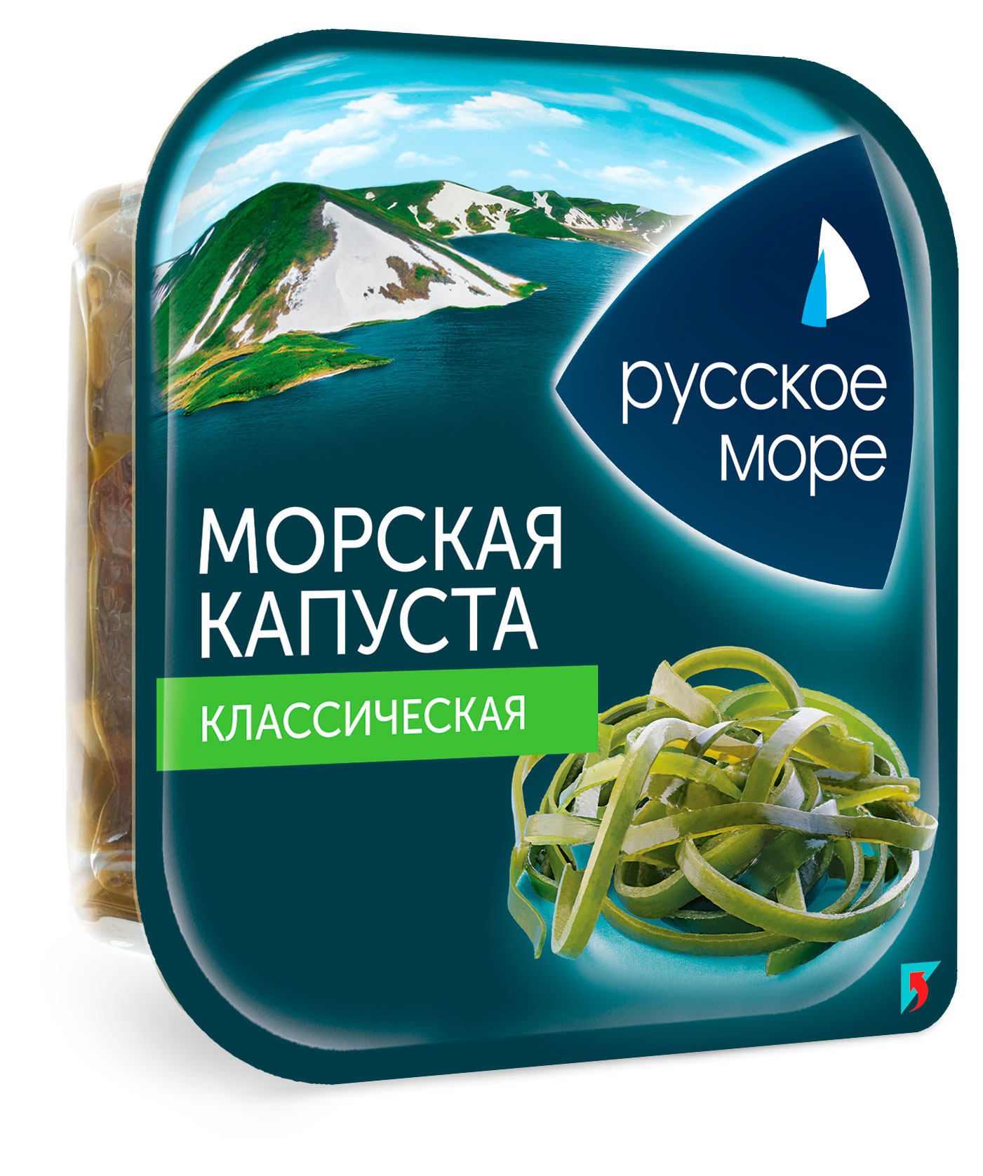 Изображение товара Морская капуста Русское море маринованная 200 г - полезный продукт для здоровья