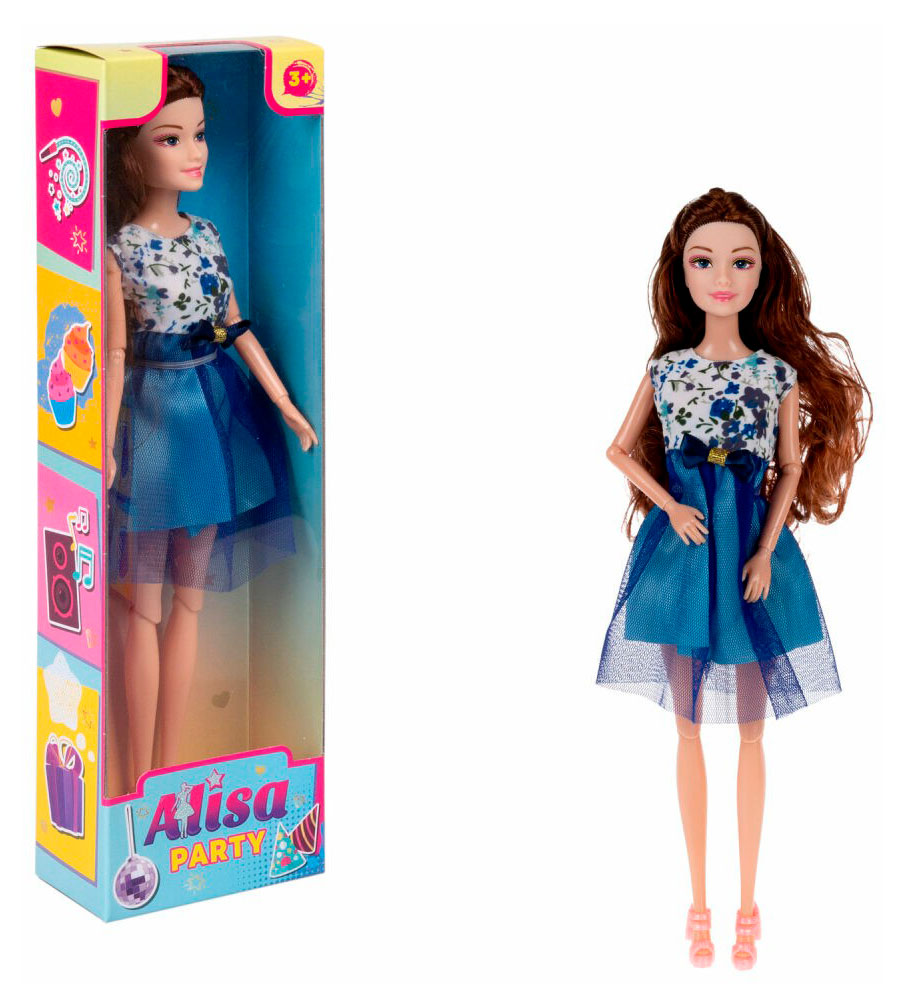 Изображение товара Кукла 1TOY Alisa Party 29 см элегантная игрушка для девочек и коллекционеров