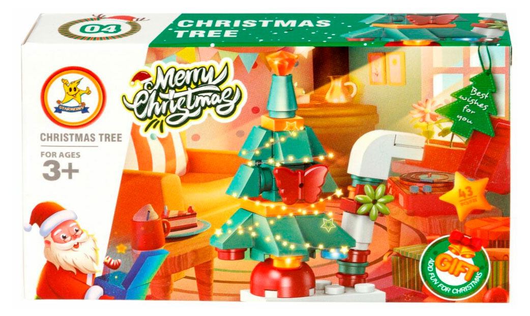 Изображение товара Конструктор 1TOY Blockformers Новый год, 1 шт в ассортименте