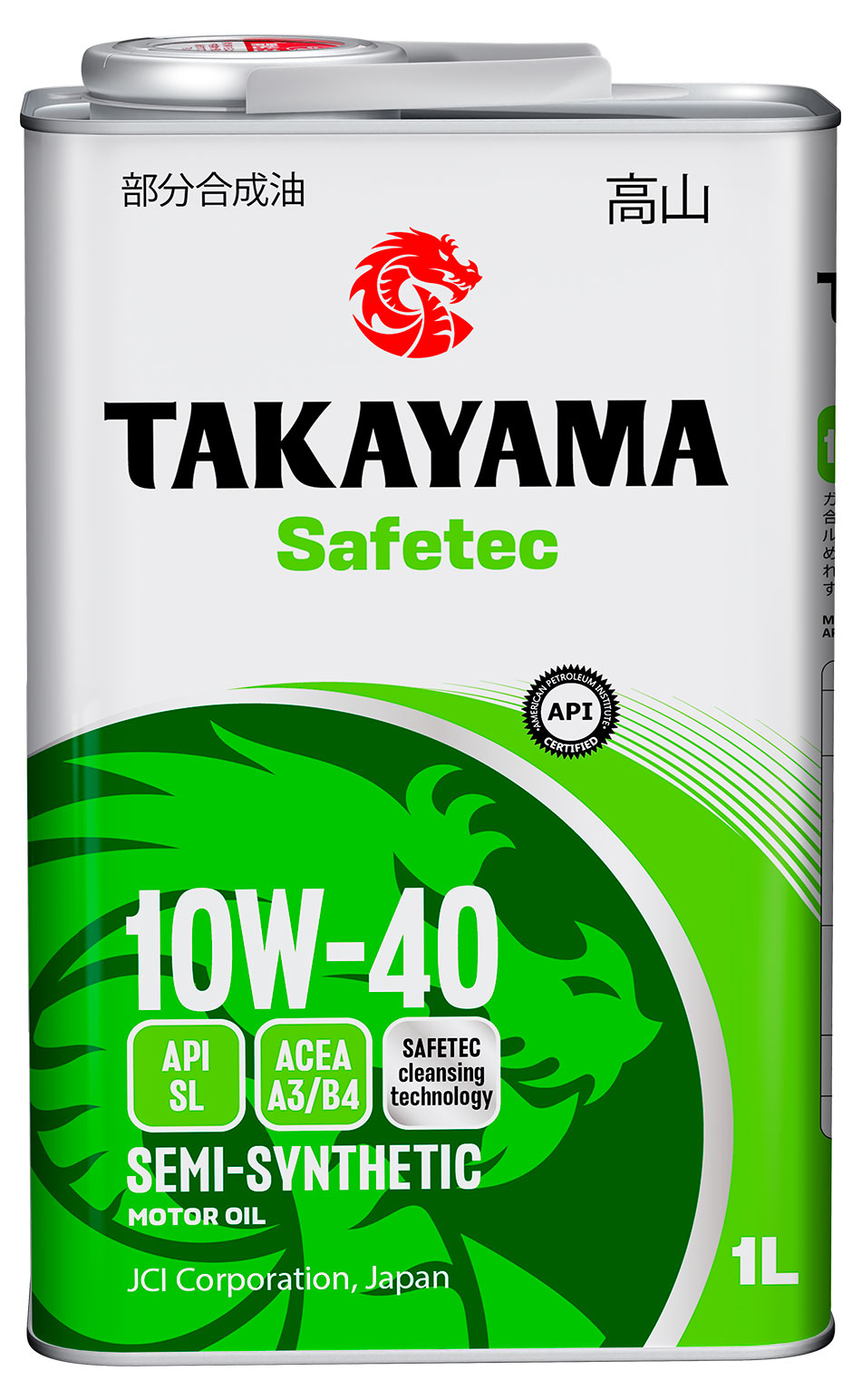 Изображение товара Масло TAKAYAMA полусинтетическое 10W-40 SL 1 л