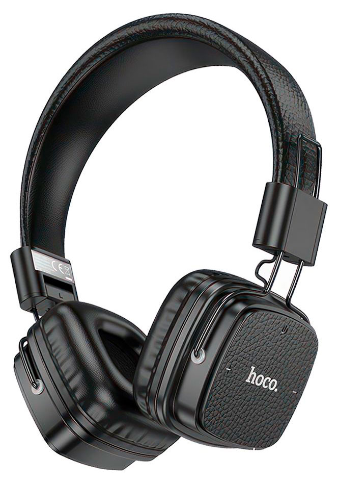 Изображение товара Беспроводные наушники Hoco W56 черные с Bluetooth V 5.4 и 28 часами работы