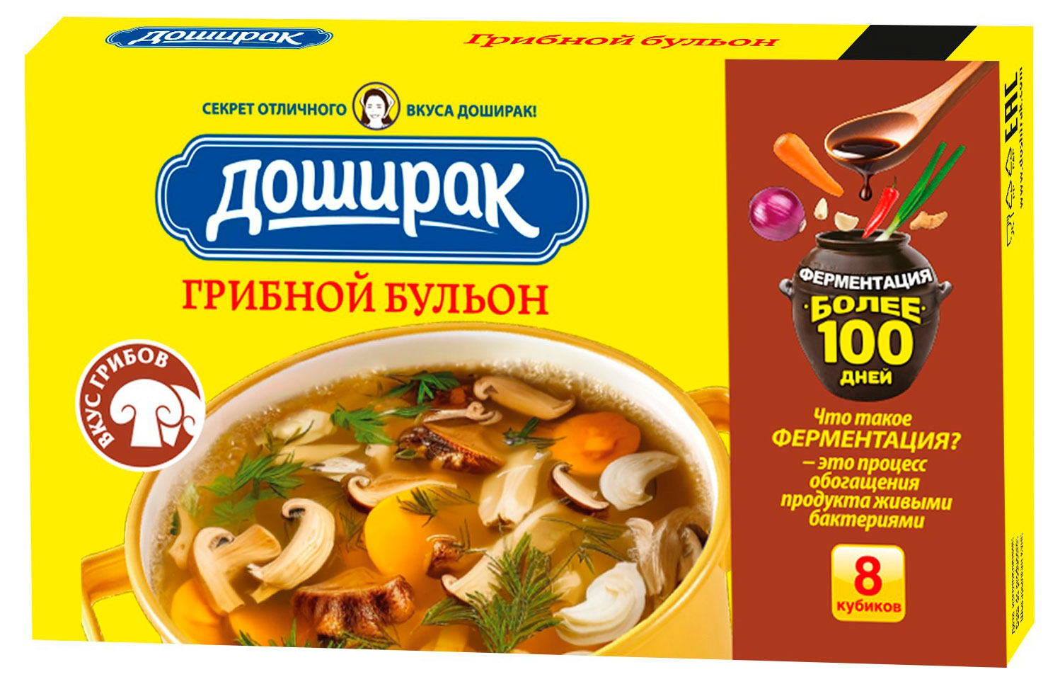 

Бульон Доширак Грибной, 80 г