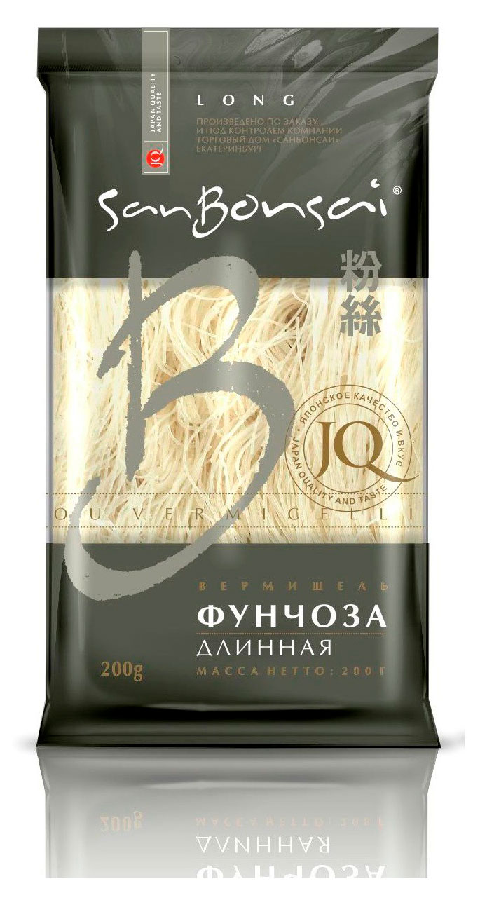 Изображение товара Вермишель SanBonsai Фунчоза длинная 200 г