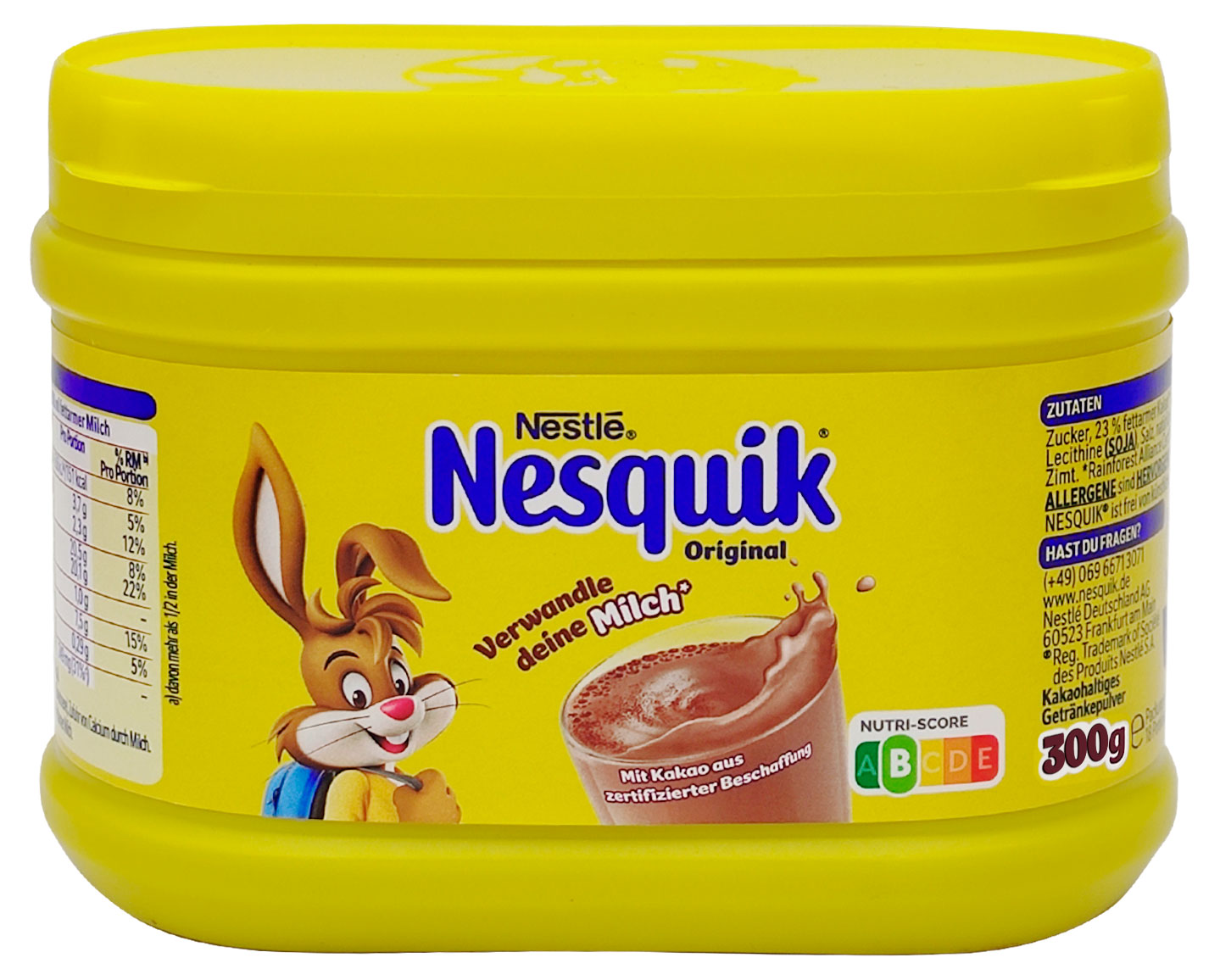 Изображение товара Какао-порошок Nesquik 300 г растворимый с витаминами для вкусного завтрака