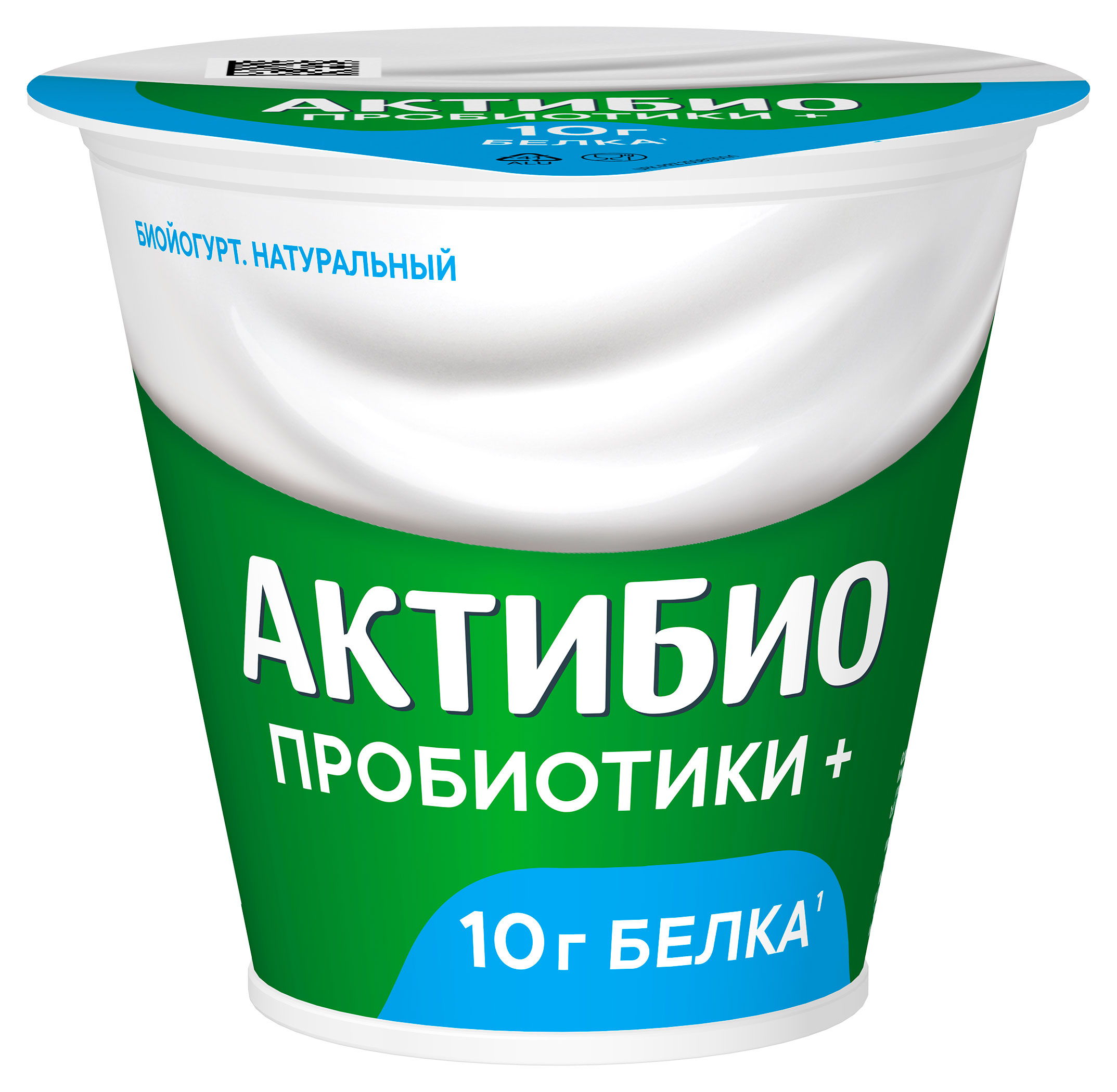 Изображение товара Йогурт натуральный АктиБио 3,5% БЗМЖ 220 г для здоровья и пищеварения