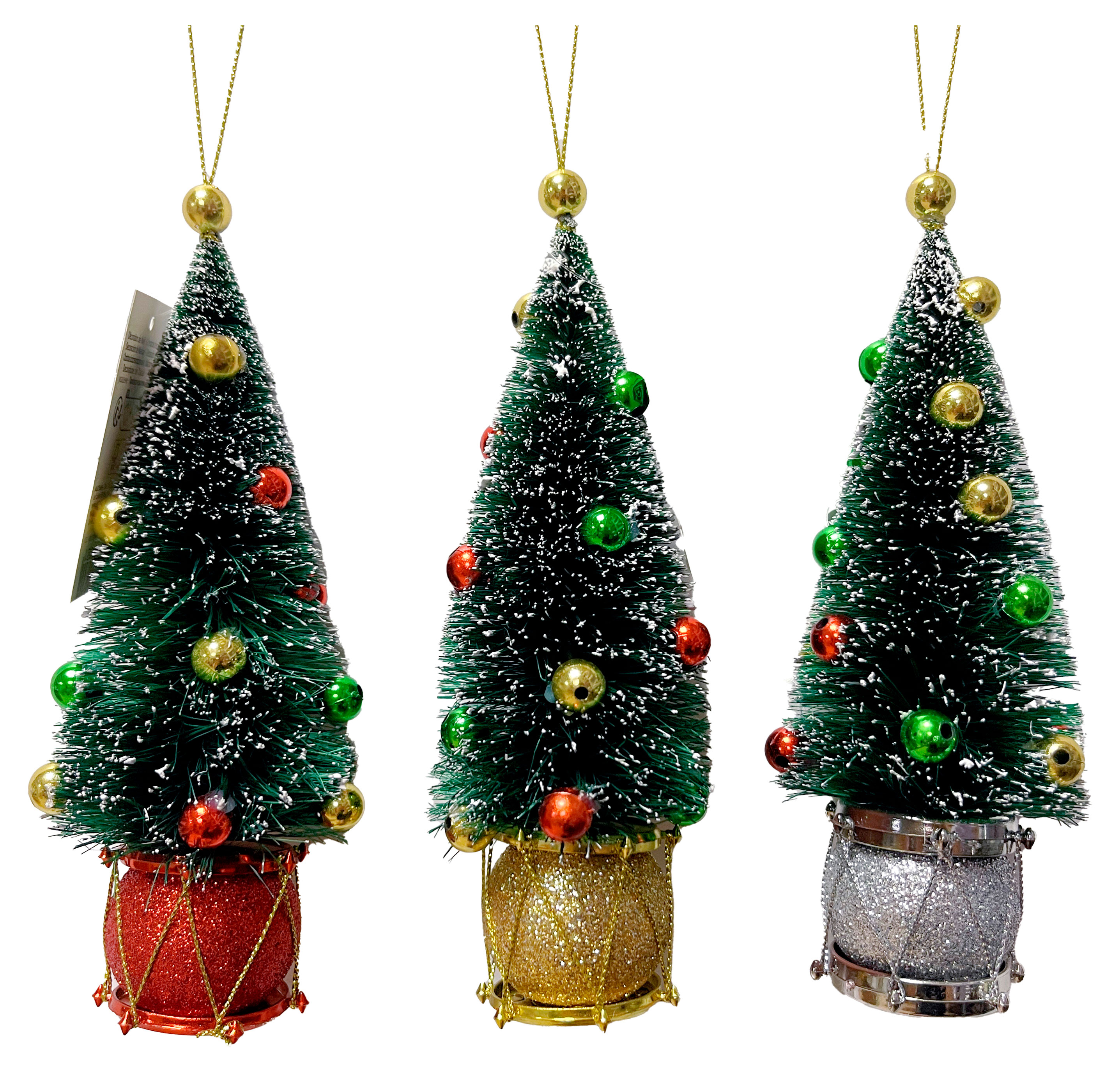 

Елочное украшение Actuel Вокруг света Подвеска Елочка 15 см, 1 шт в ассортименте