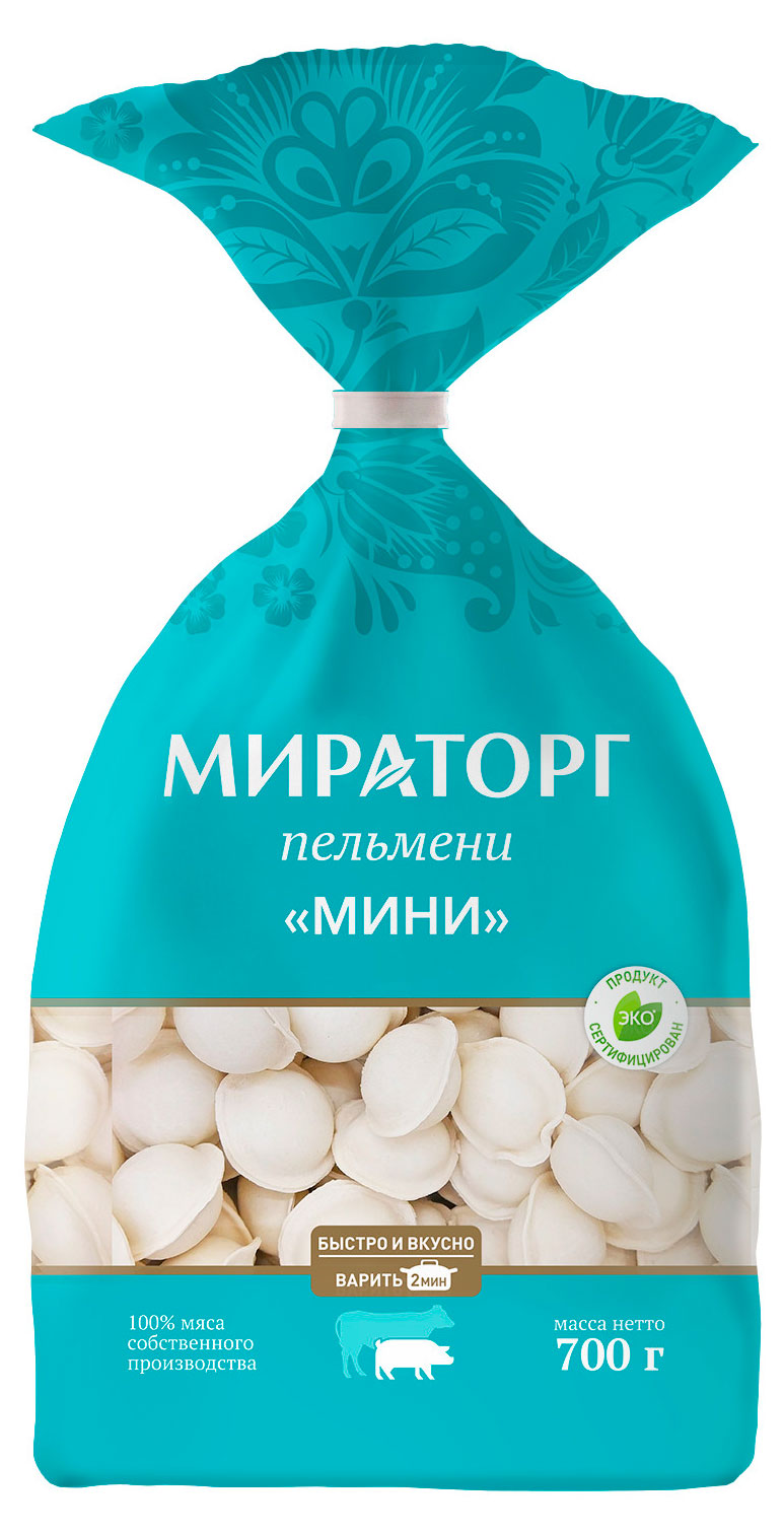 

Пельмени Мираторг мини, 700 г