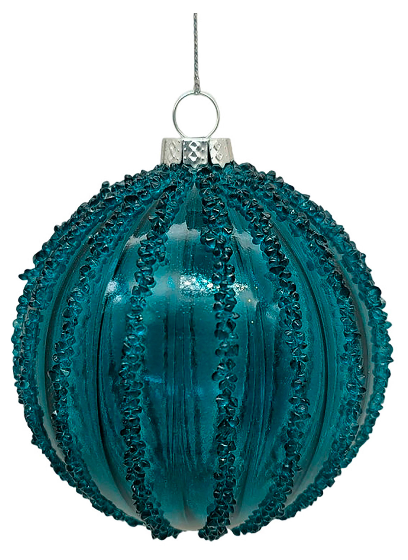 Изображение товара Ёлочный шар Actuel В царстве снежной королевы 8 см глянцевая стеклянная игрушка