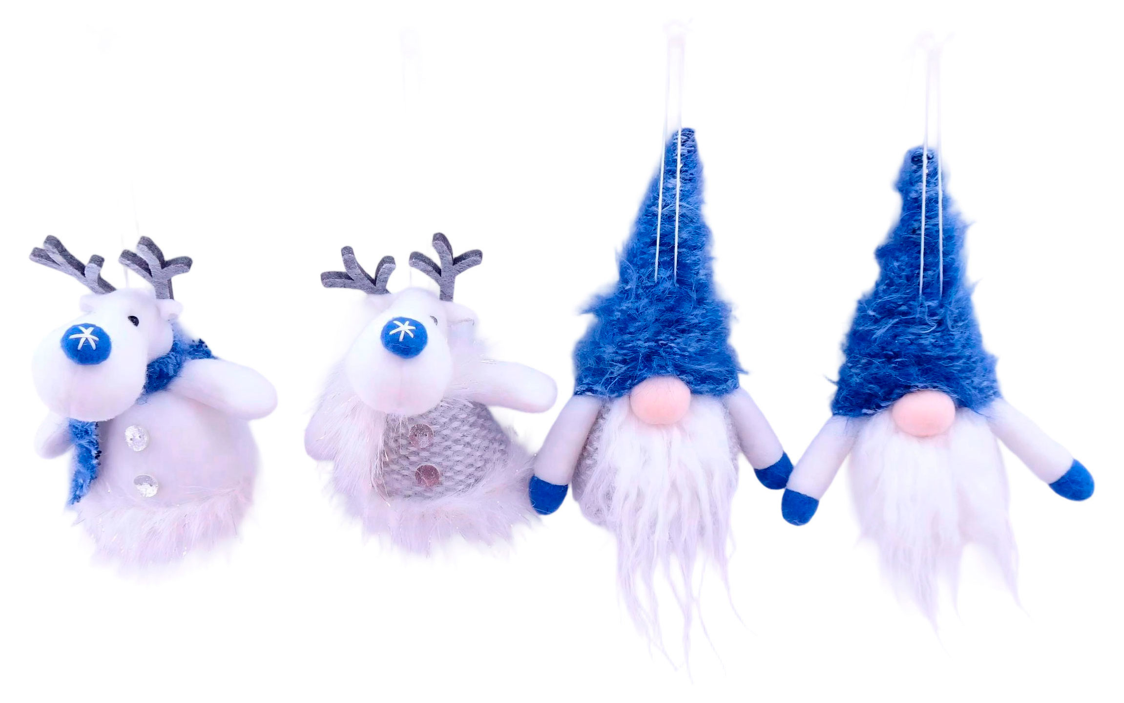 

Подвеска Actuel Снежная королева текстиль 12 см, 1 шт в ассортименте