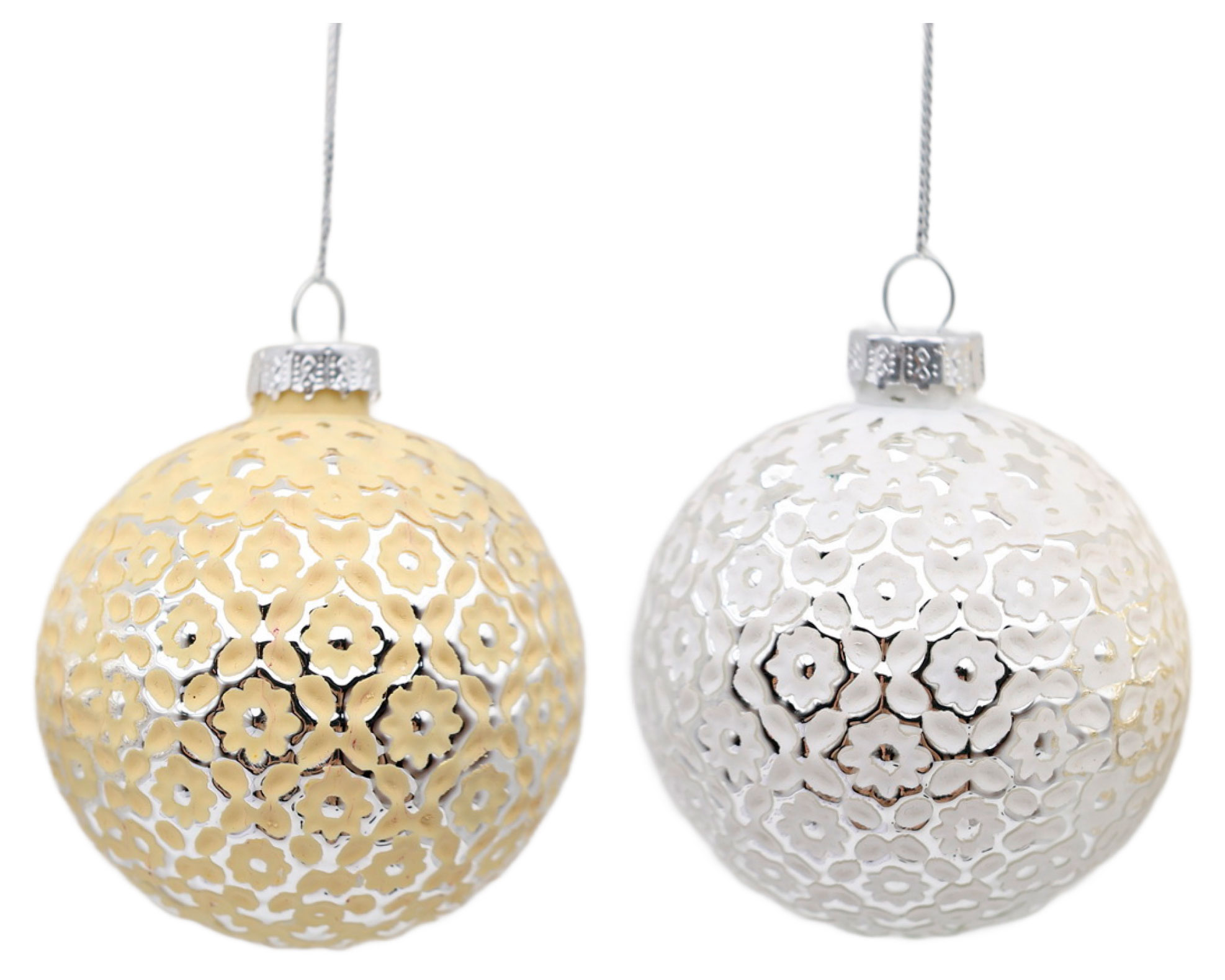 Изображение товара Ёлочный стеклянный шар Театр 8 см - праздничная елочная игрушка