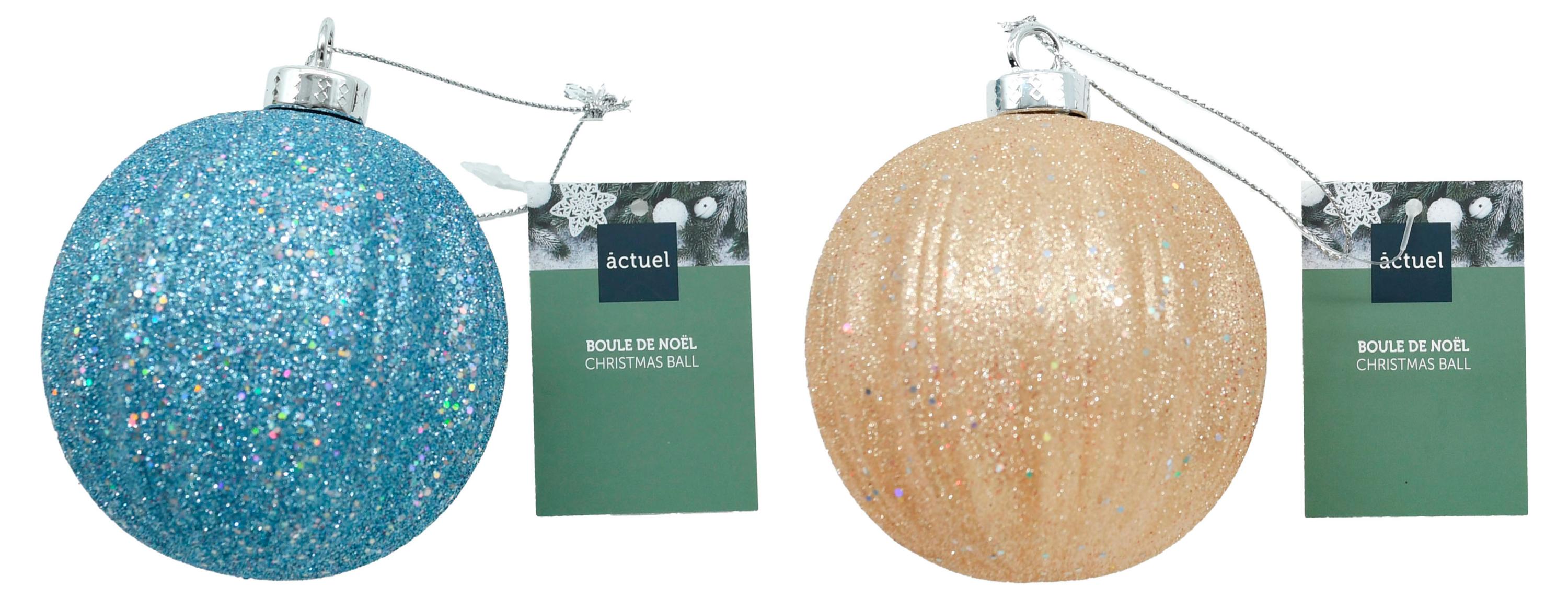 Изображение товара Елочный шар Actuel Золото театра 8 см, 1 шт в ассортименте