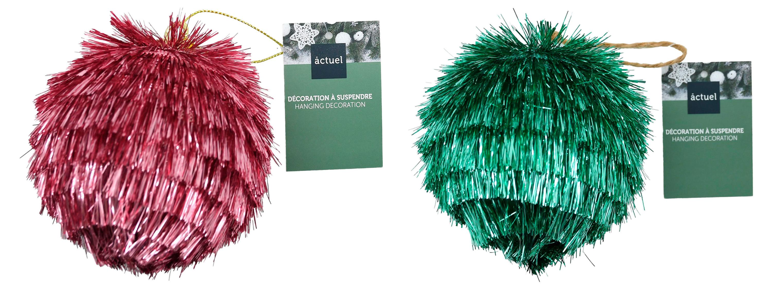 Изображение товара Елочный шар Actuel Рождественский зефир 7.8 см