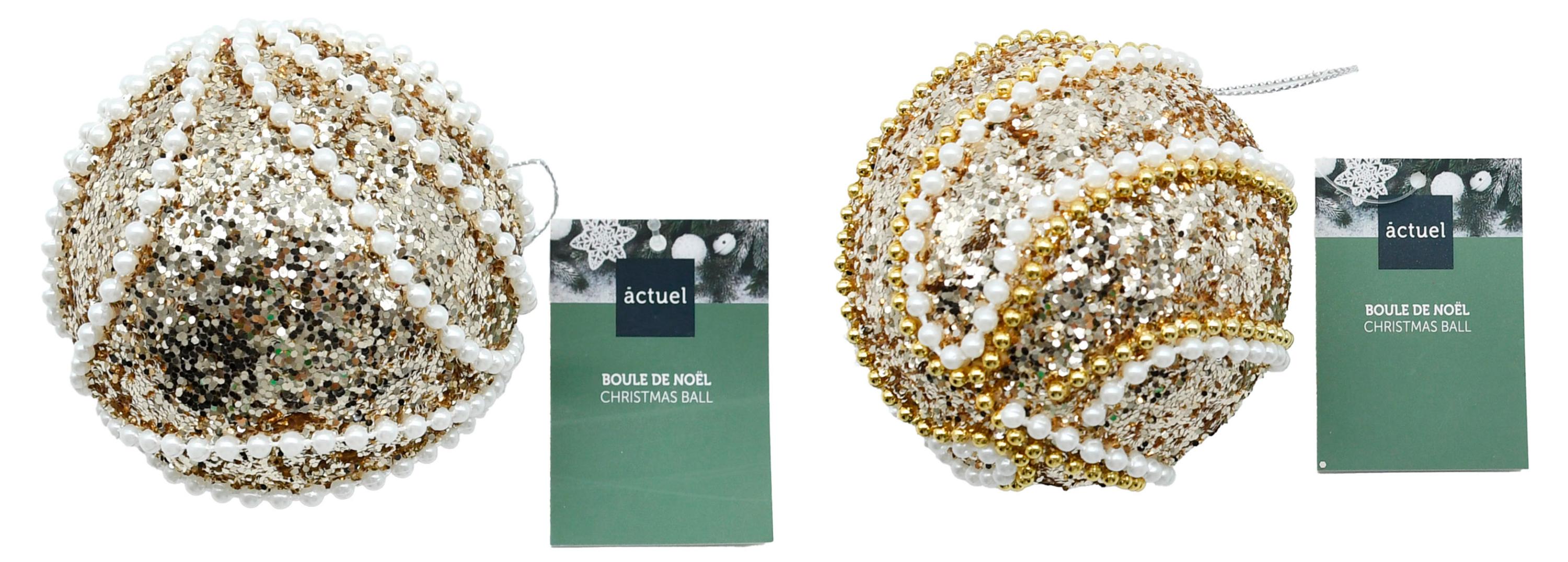 Изображение товара Елочный шар Actuel Театр Бусины 7,8 см для новогодней елки