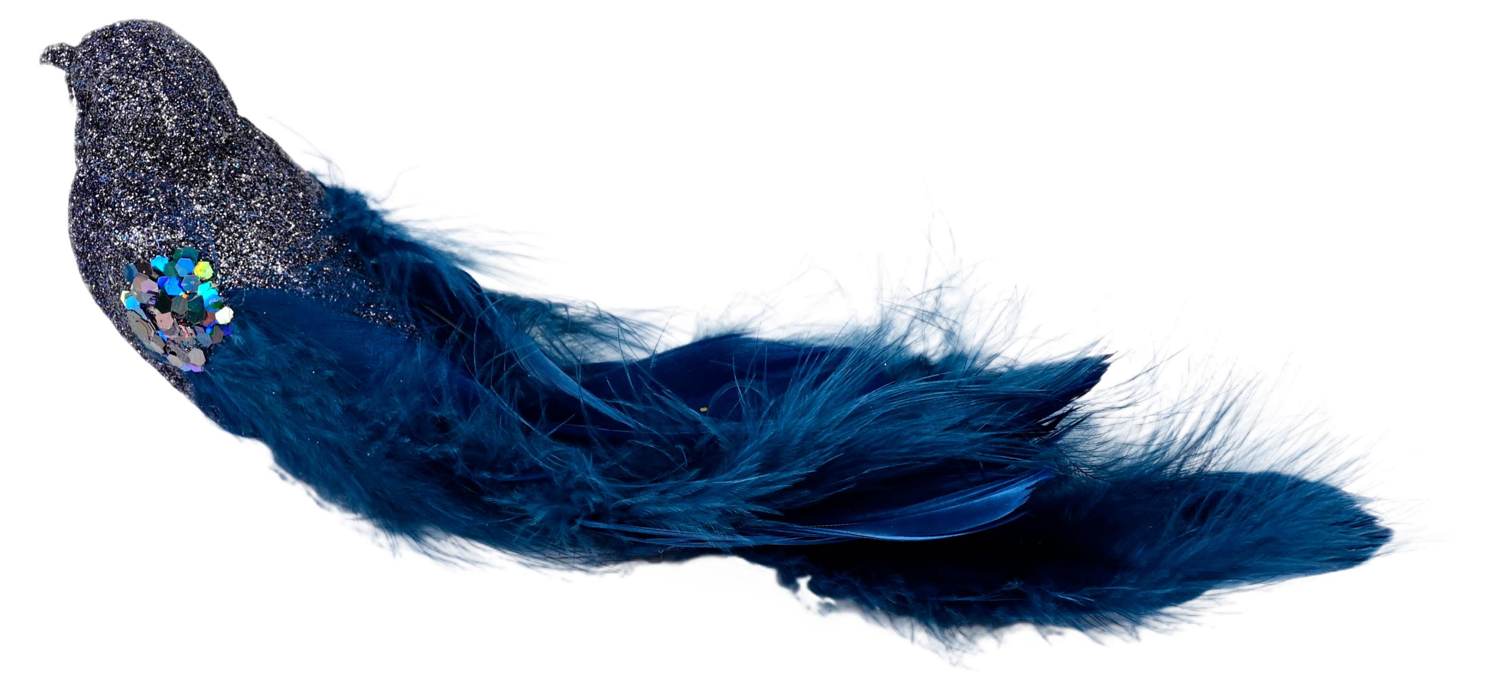 

Подвеска Снежная королева Птица на клипсе, 25 см